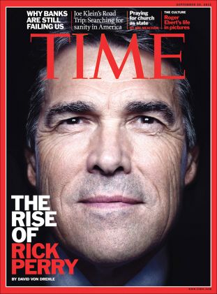 time magazine, rick perry