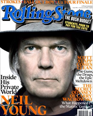 rolling stone, neil young