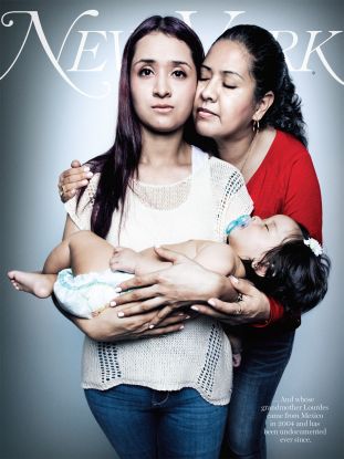 new york magazine, immigration cover three